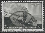 Belgique 1930 - Yvert/OBP 468 - Léopold III - Aviateur (ST), Envoi, Affranchi, Oblitéré, Maison royale