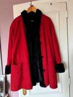 3/4 omkeerbare jas, comfortabel om te dragen en warm, Kleding | Dames, Ophalen, Zo goed als nieuw, Maat 42/44 (L), Rood