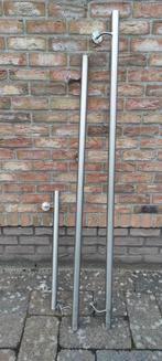 Inox trapleuning, RVS 304 en geborsteld.
Voorzien van gelast, Ophalen, Zo goed als nieuw, Inox