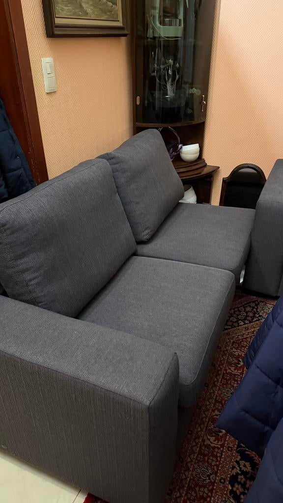 Fauteuil gris, Maison & Meubles, Chambre à coucher | Canapés-lits, Comme neuf, Gris, Enlèvement