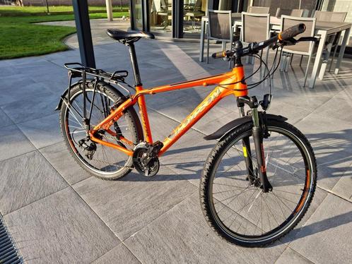 Jongensfiets MTB Thompson, Fietsen en Brommers, Fietsen | Jongens, Zo goed als nieuw, 26 inch of meer, Handrem, Versnellingen