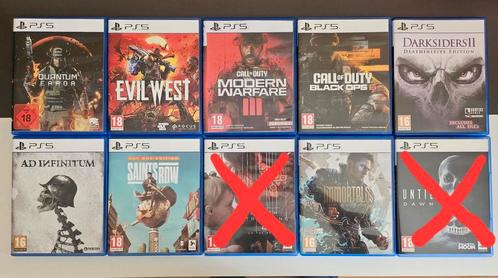 8 jeux pour PS5 état comme neuf, Games en Spelcomputers, Games | Sony PlayStation 5, Zo goed als nieuw, Ophalen