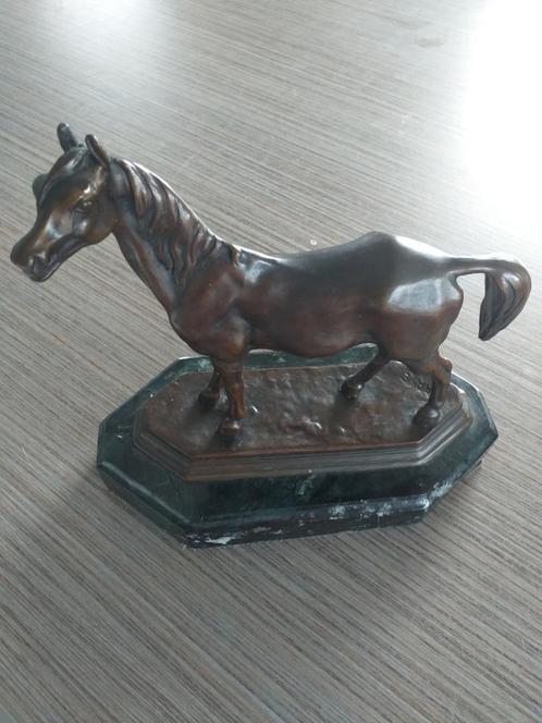 Mooi bronzen paardje, Antiquités & Art, Art | Sculptures & Bois, Enlèvement