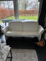 Salon Leder, Huis en Inrichting, Zetels | Zetels, Ophalen, Gebruikt, Rechte bank, Italiaans