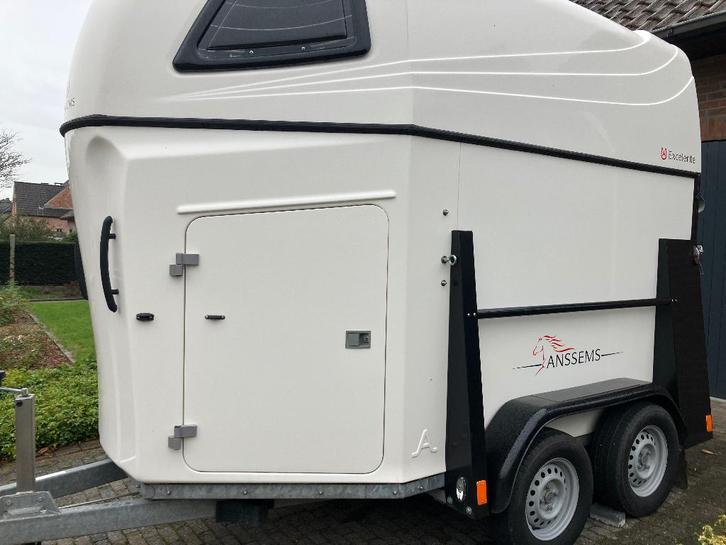 Paardentrailers & Aanbiedingen, Dieren en Toebehoren, Paarden en Pony's | Trailers en Aanhangwagens, Zo goed als nieuw, Aluminium