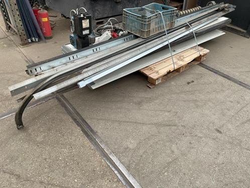Overheaddeur B=2800 x H=3000 mm, Doe-het-zelf en Bouw, Rolluiken, Gebruikt, 200 cm of meer, 200 cm of meer, Wit, Ophalen of Verzenden