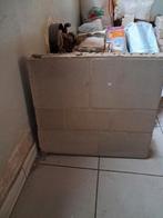 Zwarte natuursteen/witte zandsteen afkomstig van schouw, Enlèvement, Comme neuf, Pierre naturelle