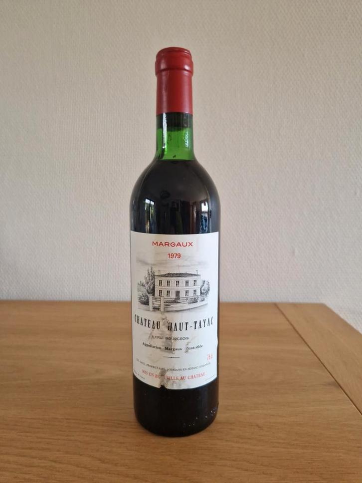 Château Haut Tayac - 1979 - Margaux Cru Bourgeois - 75 cl, Verzamelen, Wijnen, Nieuw, Rode wijn, Frankrijk, Vol, Ophalen of Verzenden