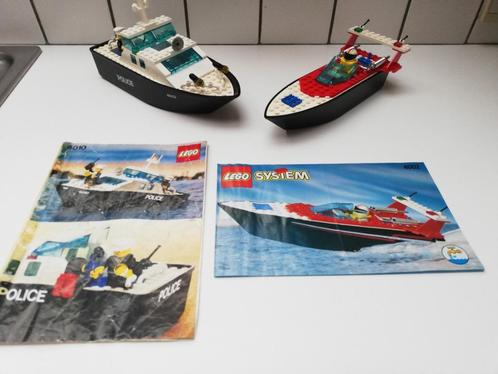 lego 4002 - 4010 raceboot en politie boot, Enfants & Bébés, Jouets | Duplo & Lego, Lego, Ensemble complet, Enlèvement ou Envoi