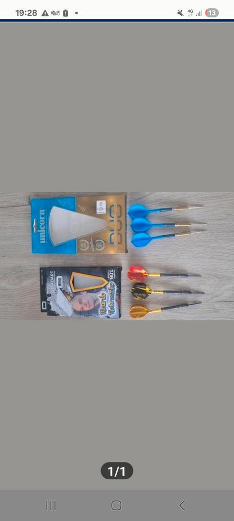 Ricardo en anderson, Sport en Fitness, Darts, Zo goed als nieuw, Pijlen, Ophalen