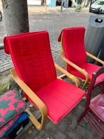 Poang fauteuil IKEA - 2 stuks - volwassen zetels, Huis en Inrichting, Fauteuils, Ophalen, Zo goed als nieuw