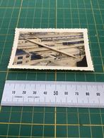 Photo originale WW2 Blankenberge 1944 Barrière allemande, Enlèvement ou Envoi, Comme neuf