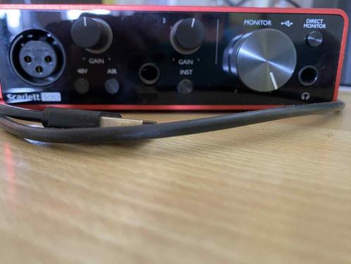 Scarlett Focusrite 3e generatie USB-geluidskaart, Computers en Software, Geluidskaarten, Gebruikt, Extern, Ophalen