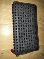 Christian Louboutin Long Wallet. Zwart kalfsleder. NIEUW, Neuf, Autres marques, Cuir, Enlèvement ou Envoi