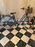 Zwarte omafiets dames – goede staat, met mand, Fietsen en Brommers, Ophalen, Gebruikt, Handrem