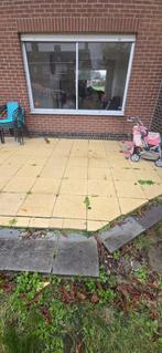 Terras Tegels, Ophalen, Gebruikt