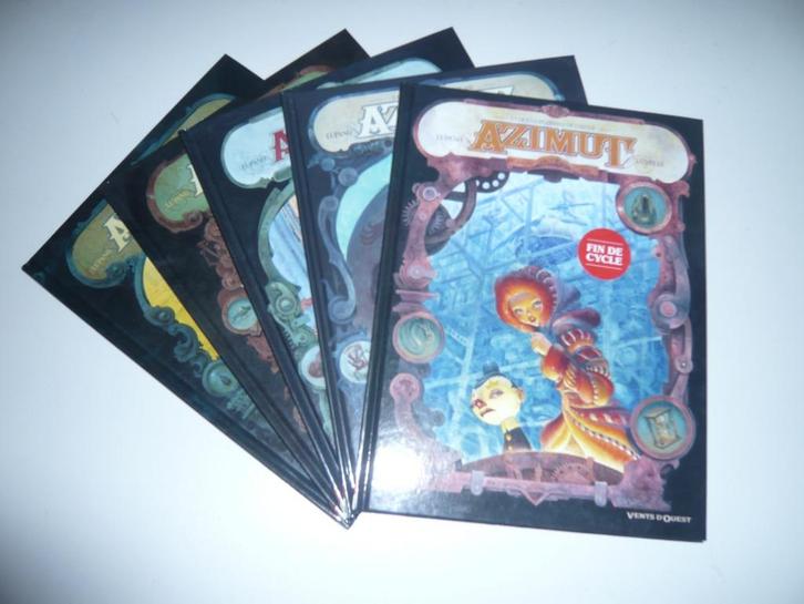 AZIMUT tomes 1 à 5 (EO ttbe) de LUPANO et ANDREAE, Livres, BD, Comme neuf, Série complète ou Série, Enlèvement ou Envoi