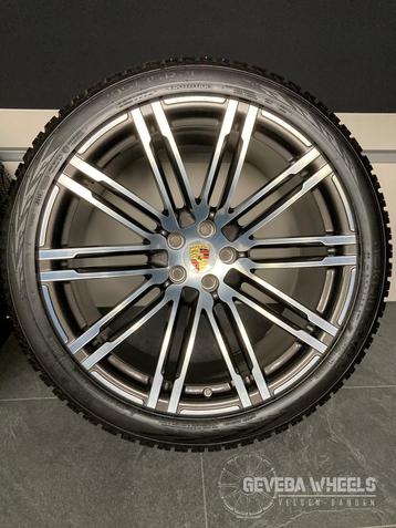 21” originele Porsche Macan Turbo III velgen + winterbanden  beschikbaar voor biedingen