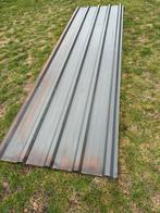Dakplaten, Gebruikt, 15 m² of meer, Metaal, Grijs