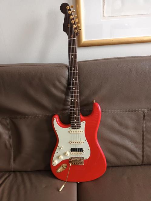 2 linkshandige guitaren Fender mod shop/Lag, Muziek en Instrumenten, Snaarinstrumenten | Gitaren | Elektrisch, Zo goed als nieuw