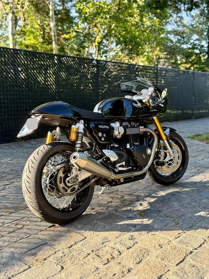 Triumph Thruxton RS, Motoren, Motoren | Triumph, Particulier, Sport, meer dan 35 kW, 2 cilinders, Motorrijbewijs A, ABS, LED Verlichting