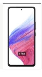 Smartphone Samsung Galaxy A53, Telecommunicatie, Mobiele telefoons | Samsung, Zwart, Touchscreen, Ophalen of Verzenden, Zo goed als nieuw