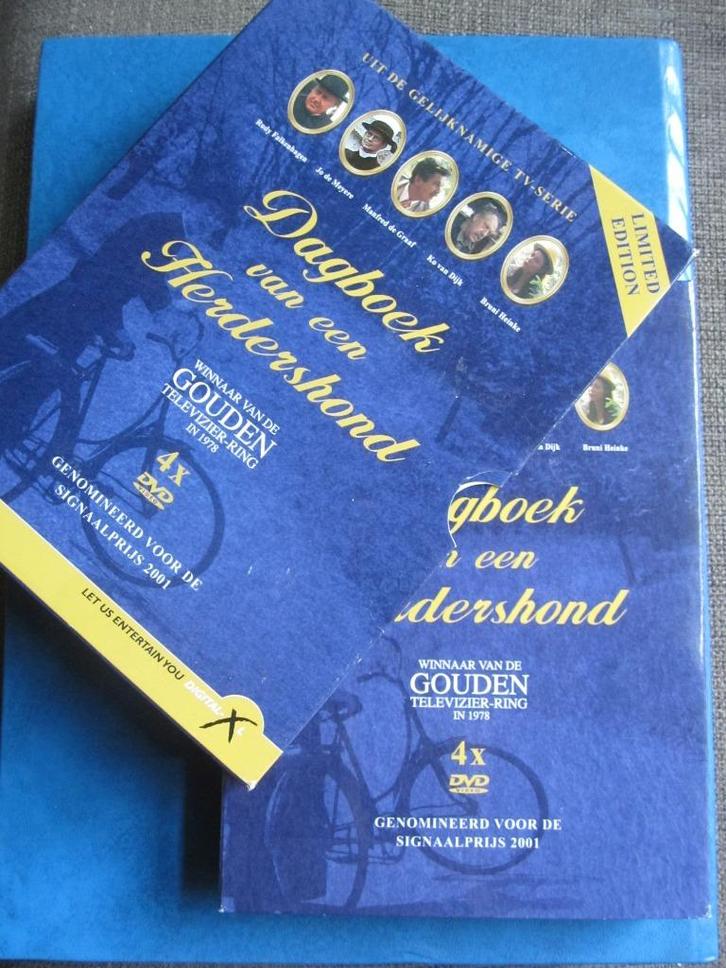 Dagboek van een herdershond: Deel 1 t/m 8 (4 disc), Cd's en Dvd's, Dvd's | Tv en Series, Zo goed als nieuw, Drama, Boxset, Vanaf 6 jaar