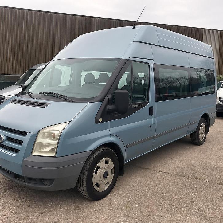 Ford Transit 8+1 ROLSTOELLIFT, Auto's, Ford, Bedrijf, Te koop, Transit, ABS, Diesel, Monovolume, 5 deurs, Handgeschakeld, Blauw