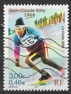 Frankrijk 2000 - Yvert 3315 - Jean-Claude Killy (ST), Verzenden, Gestempeld