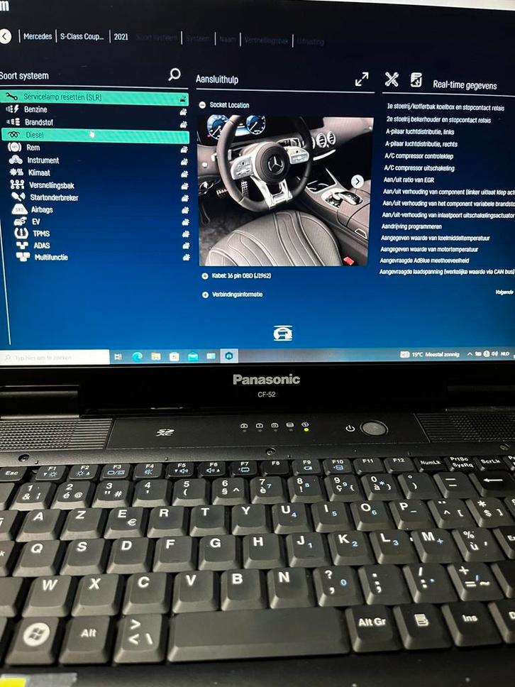 Zelf uw auto trck uitlezen panasonic, Auto diversen, Autogereedschap, Zo goed als nieuw, Ophalen