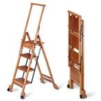 Je cherche un escabeau en bois, Comme neuf