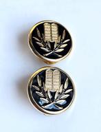 Insigne de col: Aumônier Israélite., Collections, Objets militaires | Général, Enlèvement ou Envoi