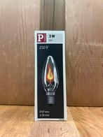Paulmann E14 3W kaarslamp, Nieuw, Ophalen of Verzenden, Halogeen (gloei)lamp, Minder dan 30 watt
