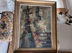 Schilderij jj foulon,  straten van parijs, Ophalen