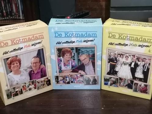 Dvd boxen : de kotmadam 3 seizoenen, Cd's en Dvd's, Dvd's | Nederlandstalig, Zo goed als nieuw, Tv fictie, Komedie, Boxset, Alle leeftijden