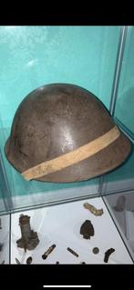 Ww2 candian turtle helmet, Verzamelen, Ophalen, Landmacht, Helm of Baret