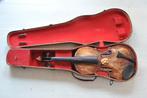 Antieke viool met houten koffer, Ophalen of Verzenden, Gebruikt, 4/4-viool, Viool