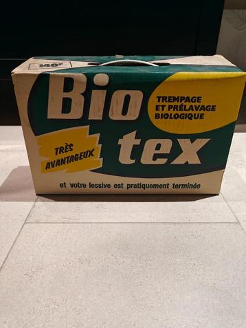 Bio-tex vol + maatbeker 1960s vintage beschikbaar voor biedingen