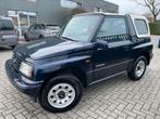 Vitara 1.6i Cabrio AUTOMAAT 4x4 67000km, Auto's, Suzuki, Stof, Zwart, Blauw, Bedrijf