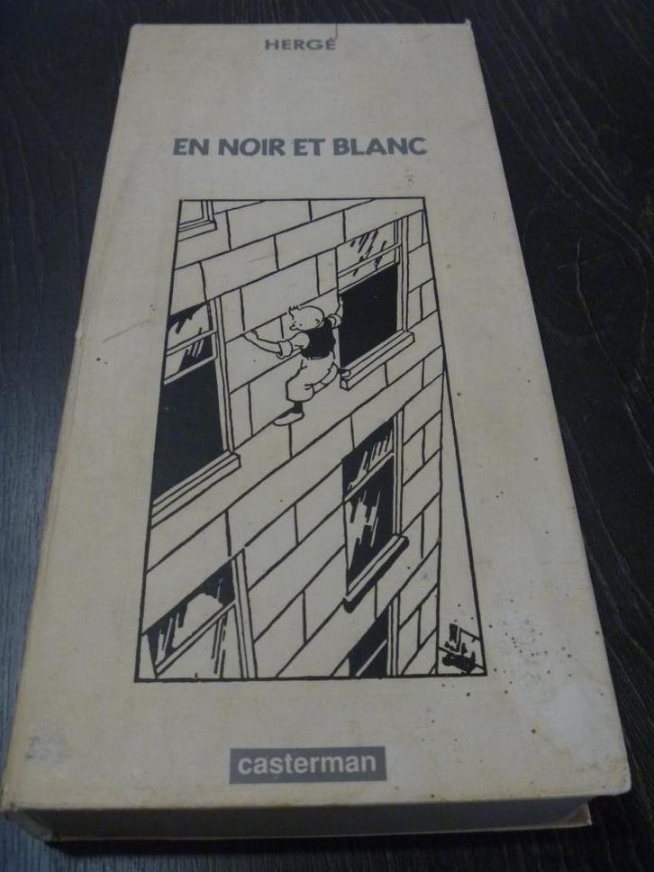 HERGE - KUIFJE - DOOS MET 9 ZWART-WITTE MINI-ALBUMS, Boeken, Stripverhalen, Ophalen of Verzenden