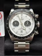 Tudor Black Bay Chrono White Panda, Montre-bracelet, Enlèvement, Acier, Acier