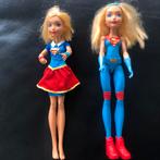 2 supergirl poppen, Ophalen of Verzenden, Zo goed als nieuw