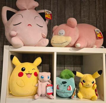 pokémon 6 officiële plushes - sterk verlaagde actieprijs!!! beschikbaar voor biedingen
