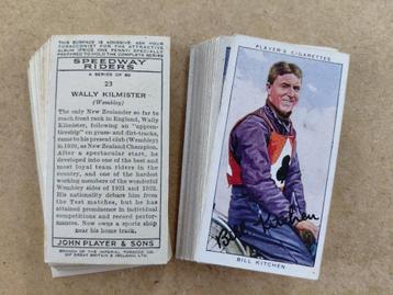 Speedway Riders complete set 50 vintage chromos 1937 beschikbaar voor biedingen