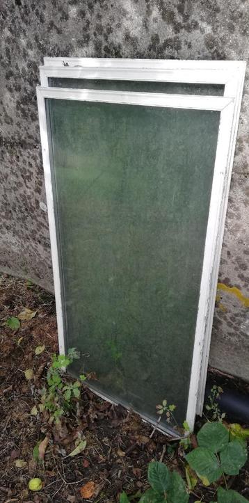 14 ramen in PVC kader - dubbel glas - GRATIS beschikbaar voor biedingen