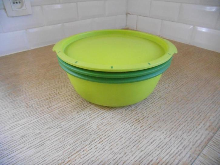tupperware magnetron 3 onderdelen (stacaravan - set) J, Huis en Inrichting, Keuken | Tupperware, Ophalen of Verzenden