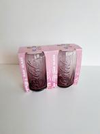 Roze-paarse "Can" glazen Coca-Cola, Verzamelen, Glas en Drinkglazen, Ophalen of Verzenden