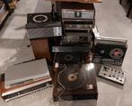 Groot lot vintage audio apparatuur voor reparatie / nazicht, Ophalen, Gebruikt, Platenspeler, Overige merken