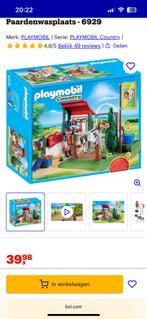 Playmobil paardenwasplaats 6929, Ophalen, Gebruikt