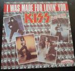 Vinyl 45trs- kiss - I was made for loving you, Utilisé, Enlèvement ou Envoi